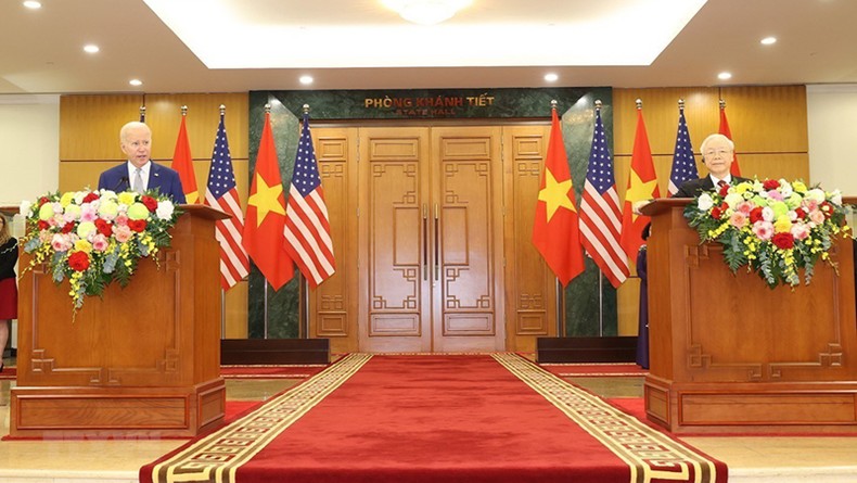 Tuyên bố chung về nâng cấp quan hệ Việt Nam-Hoa Kỳ lên Đối tác chiến lược toàn diện ảnh 3
