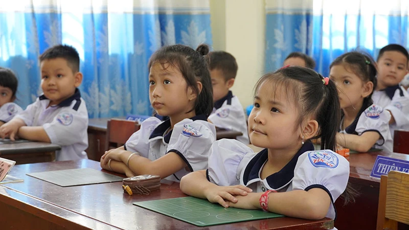Cần Thơ đạt chuẩn ph?cập giáo dục mầm non cho tr?em 5 tuổi | Giáo dục |  Vietnam+ (VietnamPlus)