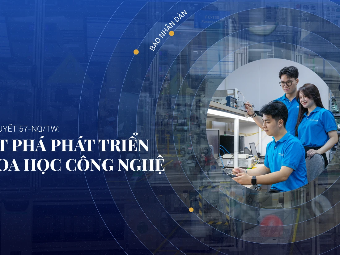 Nghị quyết 57: Đột phá phát triển khoa học công nghệ