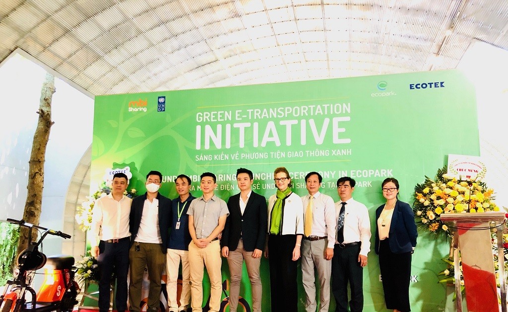 Giao thông điện xanh Việt Nam Lá phong xanh ecopark: Được xây dựng theo mô hình \