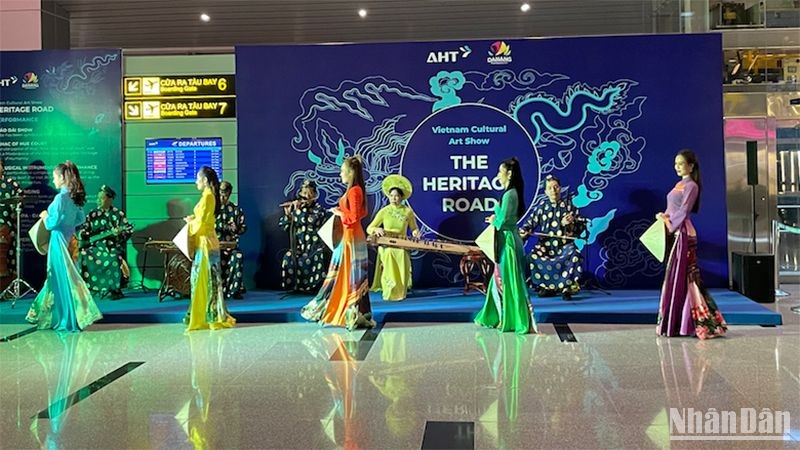 Trải nghiệm văn hóa di sản tại Nhà ga quốc tế Đà Nẵng