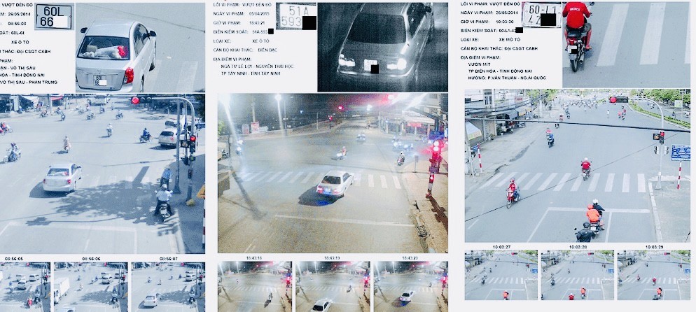 Thái Bình xử phạt vi phạm giao thông qua hình ảnh camera
