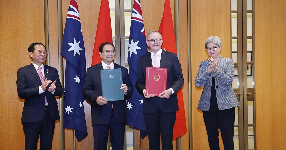 View - Dấu mốc quan trọng đưa quan hệ Việt Nam-Australia phát triển sâu sắc và mạnh mẽ hơn nữa 