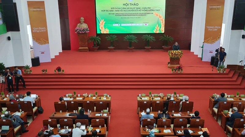 Hội thảo Đối thoại chính sách Việt Nam-châu Phi: Hợp tác Nam-Nam hỗ trợ chuyển đổi hệ thống lương thực ảnh 2