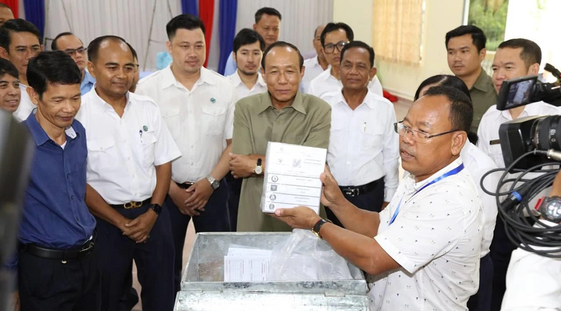 View - Campuchia hoàn tất công tác chuẩn bị cho bầu cử Thượng viện 