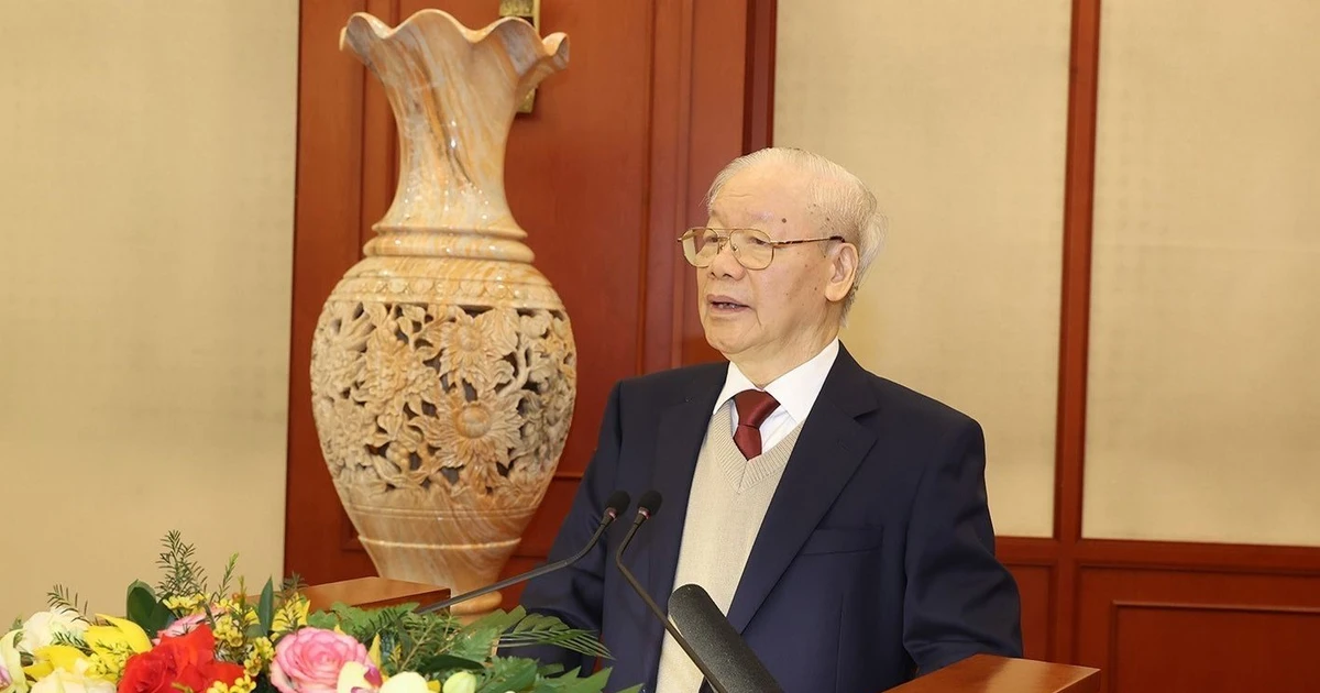 View - Phát biểu của Tổng Bí thư Nguyễn Phú Trọng tại cuộc họp Tiểu ban Văn kiện Đại hội XIV của Đảng