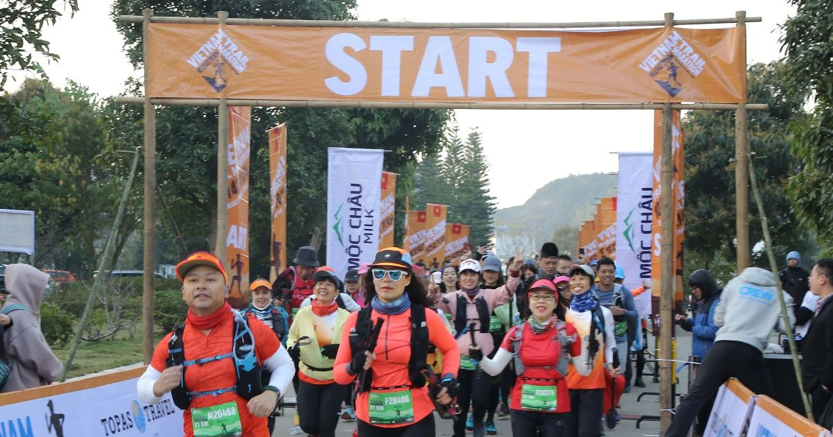 View - Gần 4.000 vận động viên tham gia giải chạy Marathon đường mòn Việt Nam 