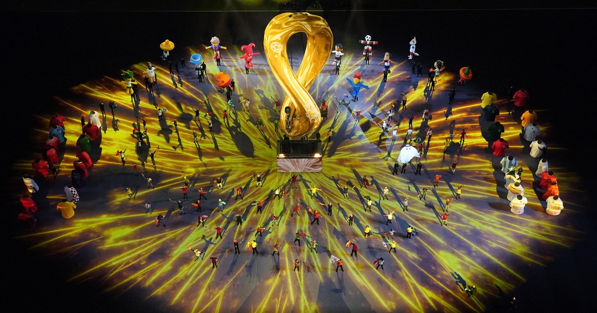 Ảnh] Lễ khai mạc World Cup 2022: Bữa tiệc ánh sáng đầy màu sắc