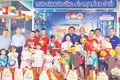 Các thiếu nhi tại Trung tâm nuôi dưỡng - bảo trợ trẻ em Gò Vấp vui đón Tết Trung thu 2023.