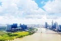Một góc đô thị Thành phố Hồ Chí Minh. (Ảnh TÙNG QUANG) 