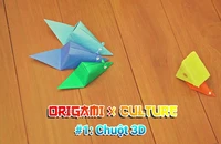 Chuột origami của Vietnam Origami Group.