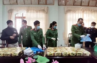 Tang vật của vụ án tại cơ quan điều tra.