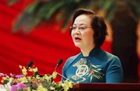 Bộ trưởng Nội vụ Phạm Thị Thanh Trà, Ủy viên Hội đồng Bầu cử quốc gia. (Nguồn: TTXVN)