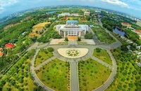 Đại học Quốc gia TP Hồ Chí Minh nhìn từ trên cao.