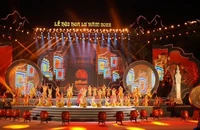 Khai mạc Lễ hội Hoa Lư năm 2022. (Ảnh: Lê Hồng)