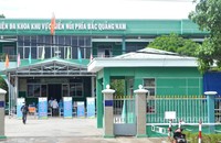 Bệnh viện Đa khoa khu vực miền núi phía bắc Quảng Nam tiếp nhận, điều trị các trường hợp ngộ độc thực phẩm.