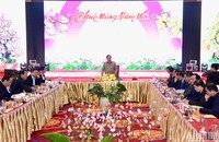 [Ảnh] Thủ tướng Phạm Minh Chính chủ trì họp kiểm điểm tình hình thực hiện Dự án đường cao tốc bắc-nam phía đông