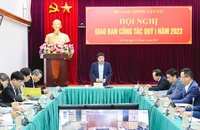 Toàn cảnh hội nghị.