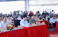 Thủ tướng Phạm Minh Chính dự Lễ khánh thành Dự án xây dựng công trình đường bộ cao tốc Bắc - Nam phía đông giai đoạn 2017-2020 đoạn Mai Sơn - Quốc lộ 45 và Phan Thiết - Dầu Giây.