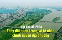 Luật Thủ đô 2024 - Thay đổi quan trọng về tổ chức chính quyền địa phương