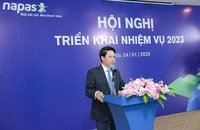 Phó Thống đốc Ngân hàng Nhà nước Việt Nam Phạm Tiến Dũng tham dự hội nghị triển khai năm 2023 của NAPAS.