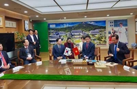 Đoàn công tác của tỉnh Bắc Ninh do đồng chí Bí thư Tỉnh ủy làm Trưởng đoàn đang có chuyến thăm, làm việc tại Hàn Quốc.