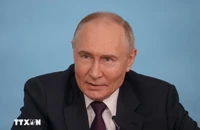 Tổng thống Nga Vladimir Putin. (Ảnh: THX/TTXVN)