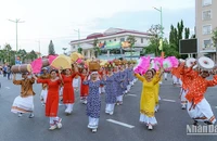 Lễ hội đường phố với chủ đề “Sắc màu Bình Thuận” trong Tuần lễ Văn hóa đường phố Bình Thuận năm 2023.