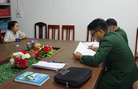 Đồn Biên phòng Cần Yên, Bộ Chỉ huy Bộ đội Biên phòng tỉnh Cao Bằng lấy lời khai đối tượng mua bán người.
