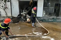 Cháy nhà xưởng công ty dệt may tại Bình Dương