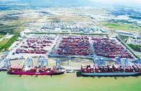 Tỉnh Bà Rịa - Vũng Tàu sẽ đưa cảng cửa ngõ quốc tế Cái Mép - Thị Vải trở thành cảng trung chuyển quốc tế tầm cỡ khu vực châu Á và thế giới.