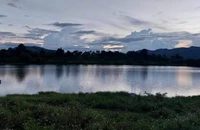 Hồ nước làng Bek, xã Ia Bă, huyện Ia Grai-nơi 2 nam sinh đuối nước thương tâm.