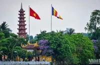 Chùa Trấn Quốc. (Ảnh: Thành Đạt)