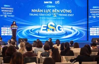 Toàn cảnh hội thảo "Nhân lực bền vững - Trung tâm của chữ "S" trong ESG?"