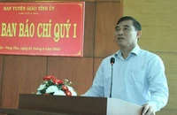 Đồng chí Trần Thượng Chí, Tỉnh ủy viên, Giám đốc Sở Giao thông vận tải được chỉ định giữ chức vụ Bí thư Huyện ủy Long Đất nhiệm kỳ 2020-2025.