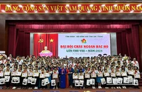 Tuyên dương 200 em thiếu nhi Sóc Trăng là Cháu ngoan Bác Hồ.