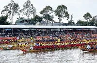 60 đội ghe tham gia giải đua ghe Ngo năm 2024