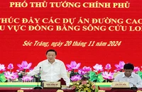 Phó Thủ tướng Trần Hồng Hà phát biểu chỉ đạo hội nghị.