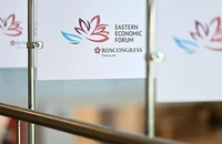 Logo Diễn đàn Kinh tế Phương Đông. (Ảnh: Ban tổ chức Diễn đàn)