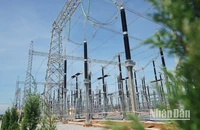 Toàn cảnh Trạm biến áp 500kV Thanh Hóa.