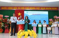 Trao giải Cuộc thi khởi nghiệp của Phụ nữ tỉnh Hậu Giang năm 2023.