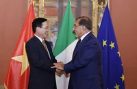 Chủ tịch nước Võ Văn Thưởng gặp Chủ tịch Thượng viện Italia (Ảnh: TTXVN)