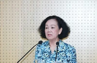 Đồng chí Trương Thị Mai phát biểu chỉ đạo hội nghị. Ảnh: Phương Hoa/TTXVN