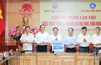 Đại học Thái Nguyên có nhiều chương trình hợp tác với tỉnh Lạng Sơn.