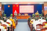 Quang cảnh cuộc họp.