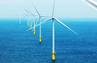 Một mạng lưới điện gió của Đức ở Biển Bắc. Ảnh: STATE OF GREEN
