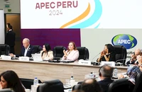 Hội nghị Bộ trưởng Tài chính APEC diễn ra tại Lima (Peru). Ảnh: REUTERS