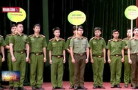 Công an Thủ đô xuất quân 8 đội hình thanh niên tình nguyện hè