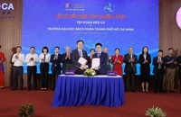 Tập đoàn Đèo Cả và Trường Đại học Bách khoa Thành phố Hồ Chí Minh ký kết hợp tác chiến lược.