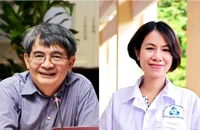 Giáo sư, Tiến sĩ khoa học Ngô Việt Trung và Phó Giáo sư, Tiến sĩ Nguyễn Thị Lệ Thu - 2 nhà khoa học đoạt Giải thưởng Tạ Quang Bửu năm 2022.